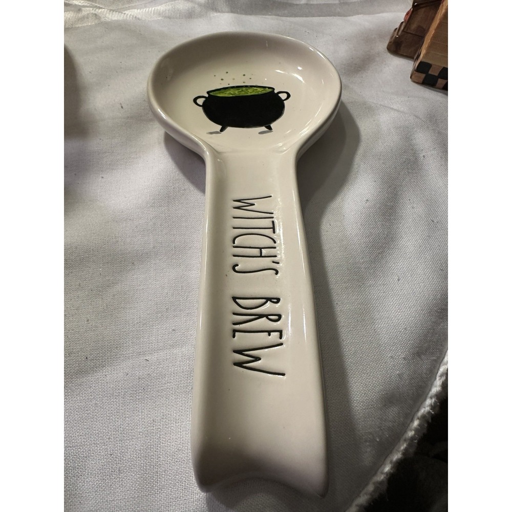 RAE DUNN " WITCHES BREW " CERAMIC SPOON HOLDER